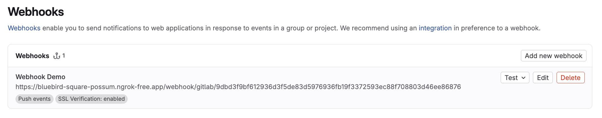 Webhooks